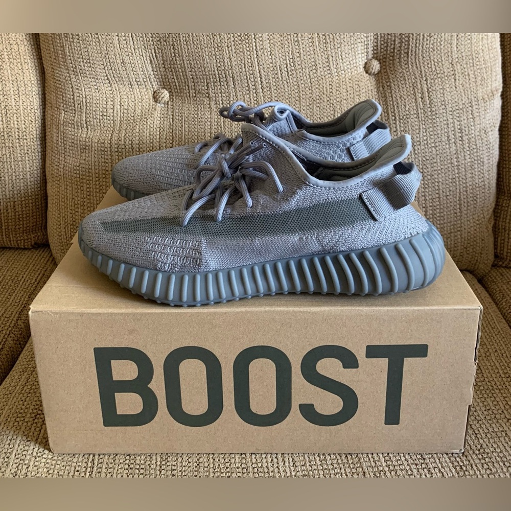 adidas Yeezy Boost 350 V2 Steel Grey IF3219 Sneakers - Size 12 Men's NEW Shoes